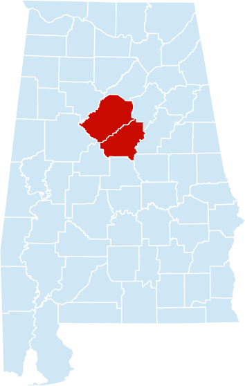 Radon Mitigation Service Area in Alabama
